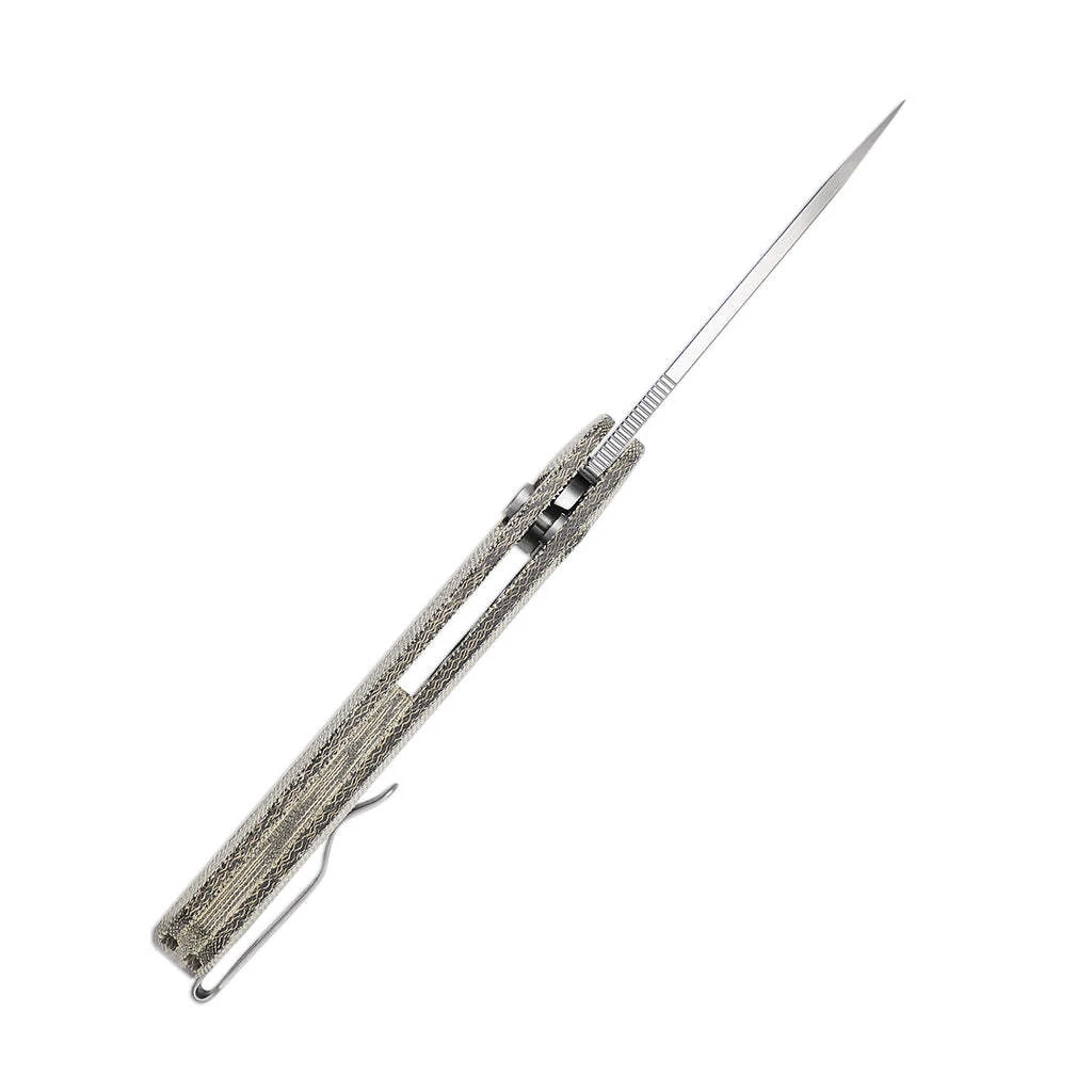 Kizer Mad Tanto 154CM,Micarta, V4602C2 5 Kizer Mad Tanto 154CM,Micarta, V4602C2 – Bild 3