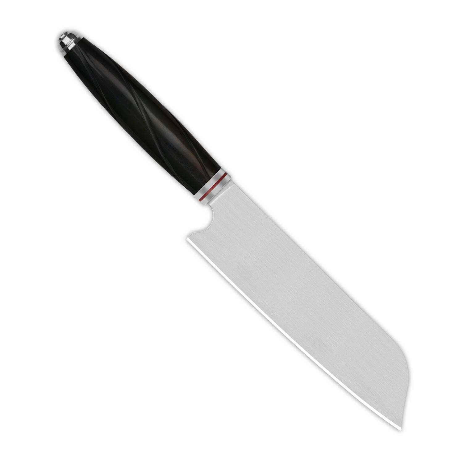 QSP Knife 7" SANTOKU Ebony Wood QS-KK-002A 4 QSP Knife 7" SANTOKU Ebony Wood QS-KK-002A – Bild 2