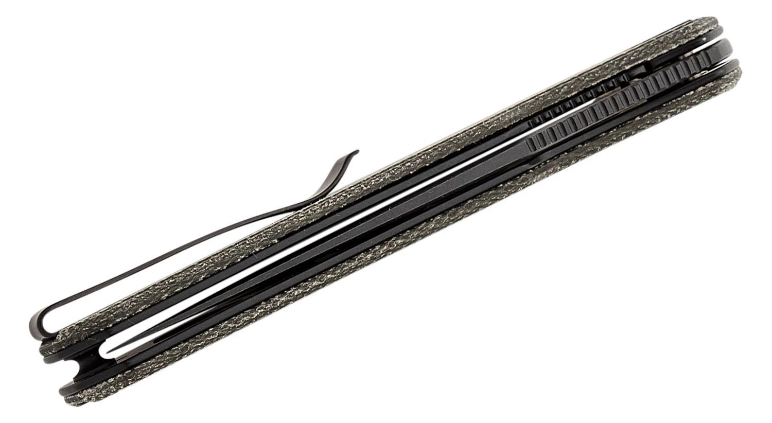 SENCUT Scitus Dark Green Canvas Micarta Handle Black Stonewashed D2 Blade S21042-3 7 SENCUT Scitus Dark Green Canvas Micarta Handle Black Stonewashed D2 Blade S21042-3 – Bild 5