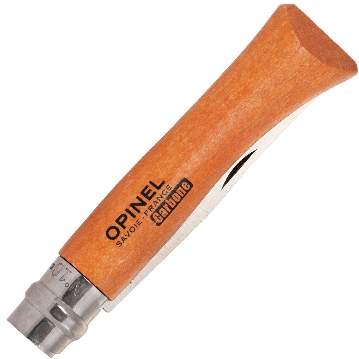 Opinel 113100 N10 Carbon Griff Aus Buchenholz 8 Opinel 113100 N10 Carbon Griff Aus Buchenholz – Bild 6
