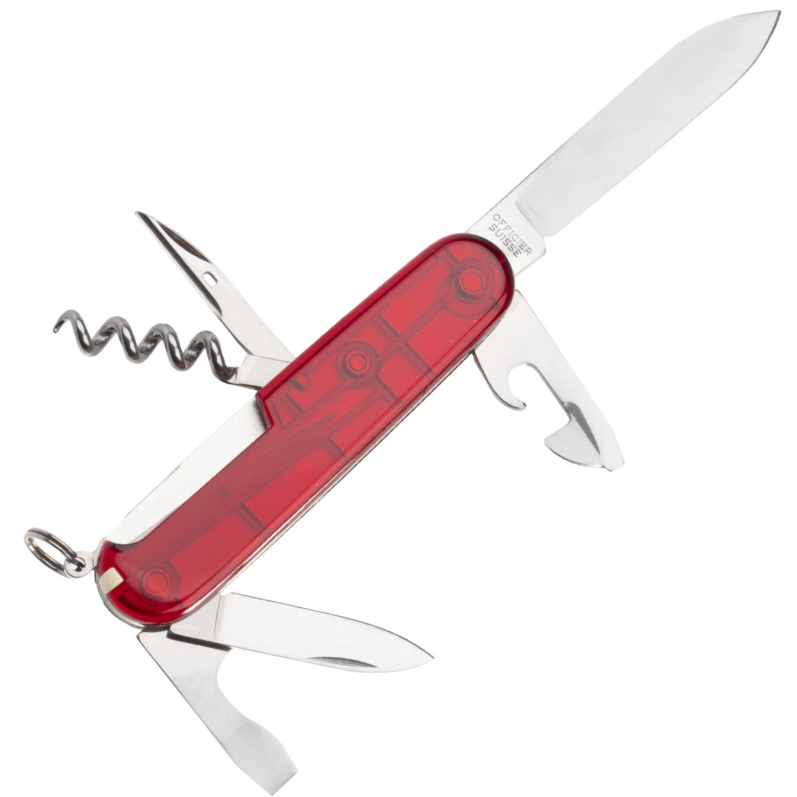 Victorinox 1.3603.T Spartan Red Translucent Taschenmesser Transparentes Rot 5 Victorinox 1.3603.T Spartan Red Translucent Taschenmesser Transparentes Rot – Bild 3