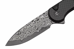 CIVIVI Button Lock Elementum II Twill Carbon Fiber Overlay On Black G10 Handle Damascus Blade C18062 14 CIVIVI Button Lock Elementum II Twill Carbon Fiber Overlay On Black G10 Handle Damascus Blade C18062 -Bester Messer Geschäft 140d8cf66c46a3db713b1211e5383ab4