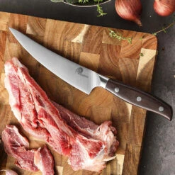 DELLINGER CLASSIC SANDAL WOOD Boning Knife 162mm XZ-B35-TG -Bester Messer Geschäft 21a5c19e5a192a4da0fc10bc20077eb5