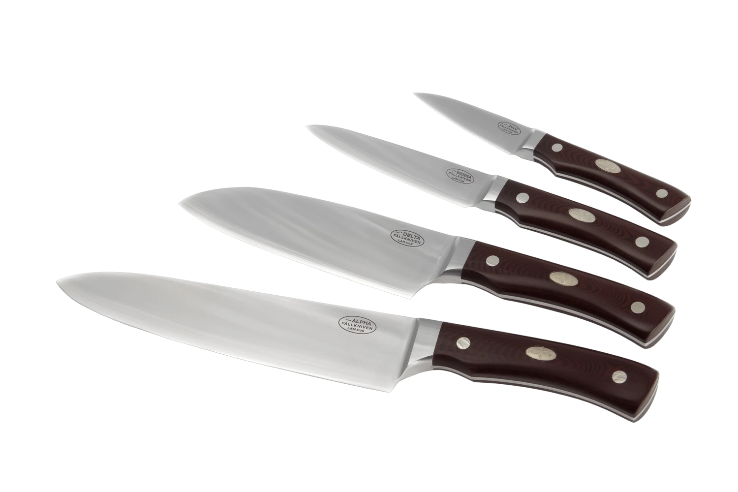 Fällkniven CMTss Küchenmesser-Set 4 St 3 Fällkniven CMTss Küchenmesser-Set 4 St