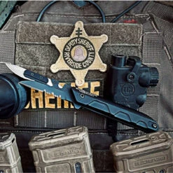 Extrema Ratio FERRUM RESCUE BLACK 04.1000.0365/BLK/BLK -Bester Messer Geschäft 281f1e885a7f08f350f621857bc5abc2