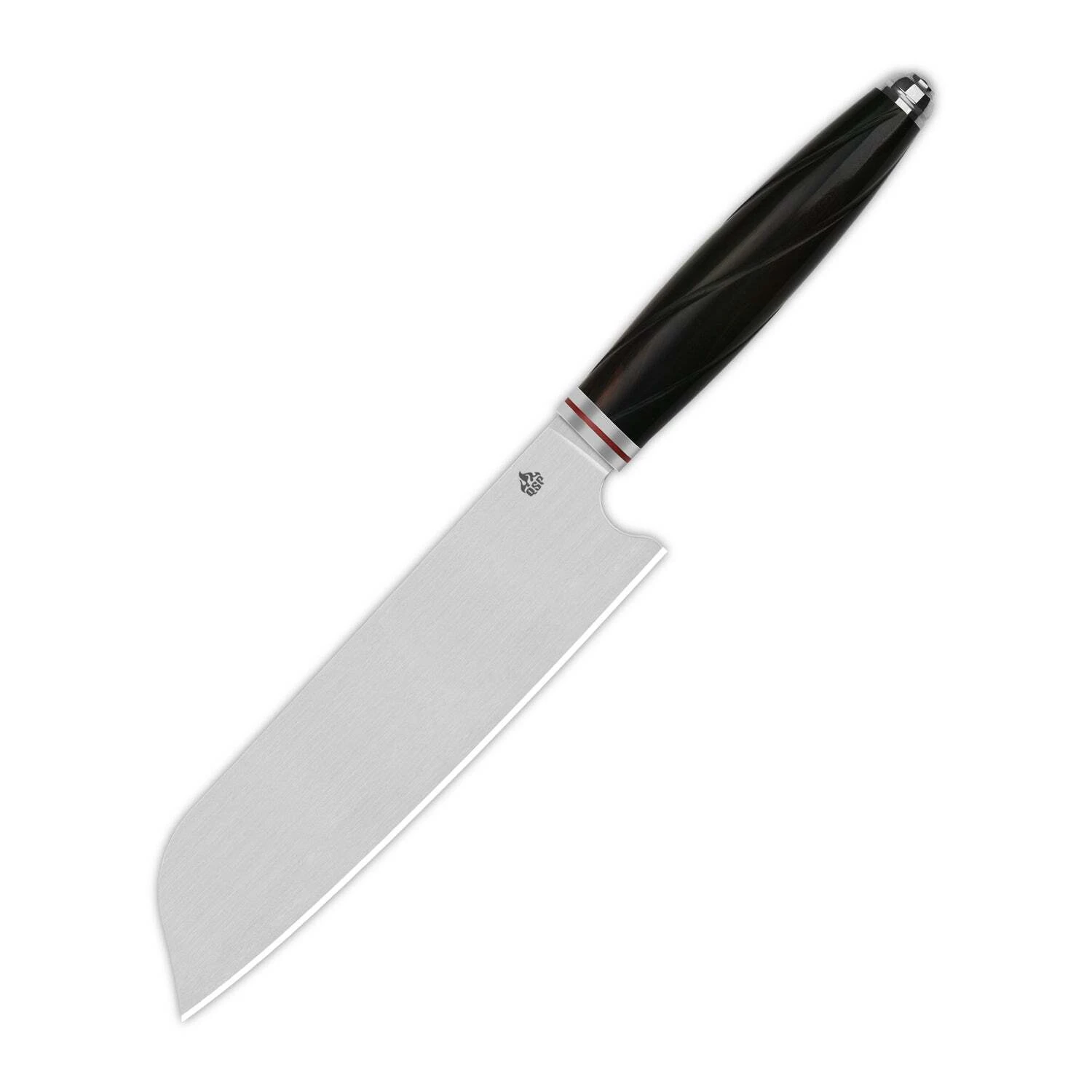QSP Knife 7" SANTOKU Ebony Wood QS-KK-002A 3 QSP Knife 7" SANTOKU Ebony Wood QS-KK-002A