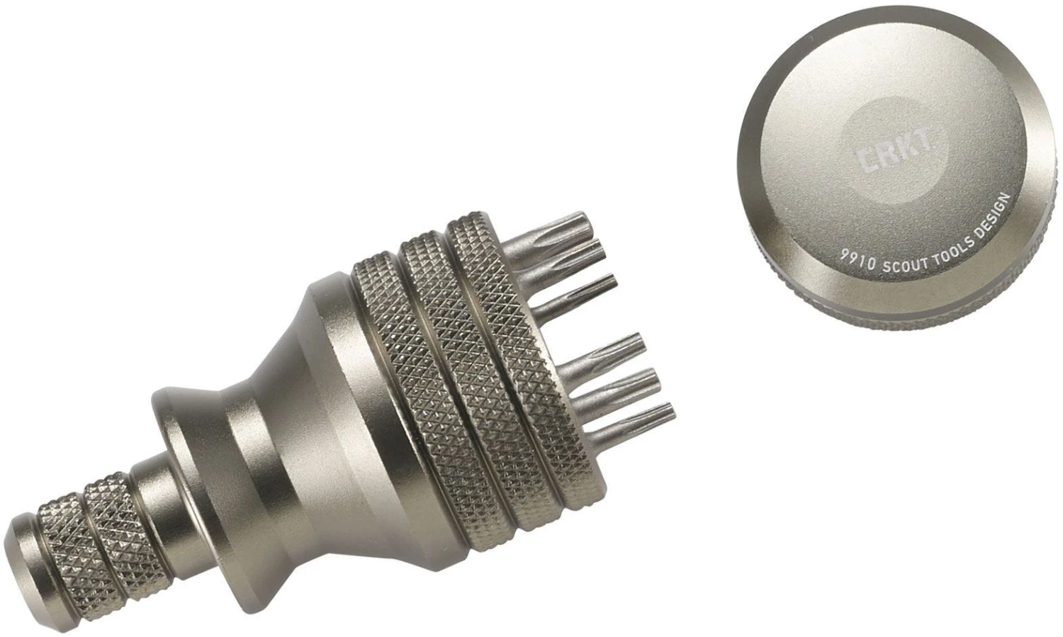 CRKT CR-9910 6 Bit Driver Tool Silver 4 CRKT CR-9910 6 Bit Driver Tool Silver – Bild 2