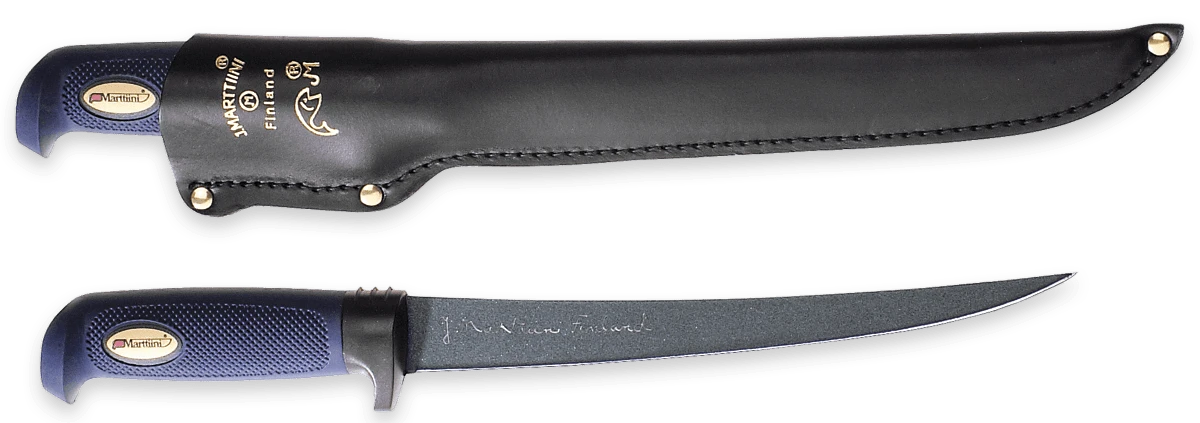 Marttiini Martef Filleting Knife 23 Stainless Steel & Martef/rubber/leather 846014T 3 Marttiini Martef Filleting Knife 23 Stainless Steel & Martef/rubber/leather 846014T
