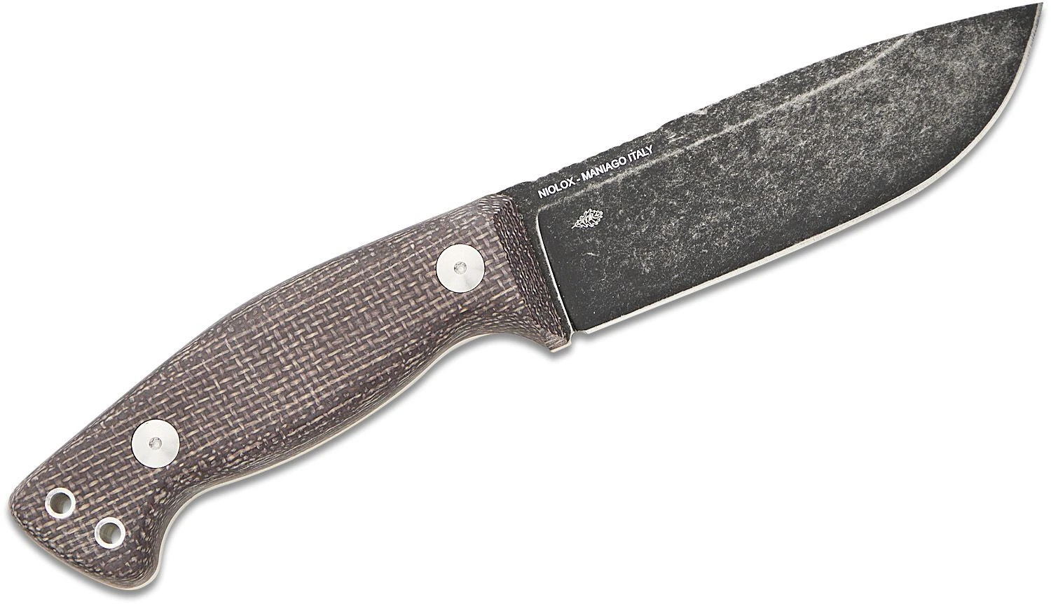 FOX Knives TFG TOKALA NIOLOX BLACK SW BLADE,BISON YUTE MICARTA FX-105 MB 4 FOX Knives TFG TOKALA NIOLOX BLACK SW BLADE,BISON YUTE MICARTA FX-105 MB – Bild 2