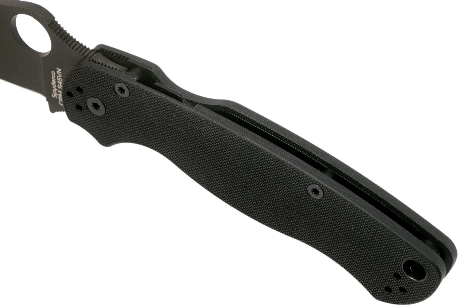 Spyderco C81GPBK2 Para Military 2 G-10 Black Black Blade 8 Spyderco C81GPBK2 Para Military 2 G-10 Black Black Blade – Bild 6