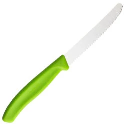 Victorinox 6.7836.L114 Tomatenmesser 11 Cm Grün -Bester Messer Geschäft 45aa5d09ba4824e55e7377ab0810986c