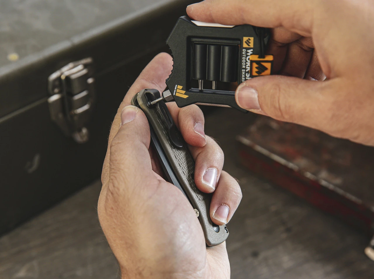 Work Sharp WSEDCMCR-I Micro Sharpener & Knife Tool 5 Work Sharp WSEDCMCR-I Micro Sharpener & Knife Tool – Bild 3