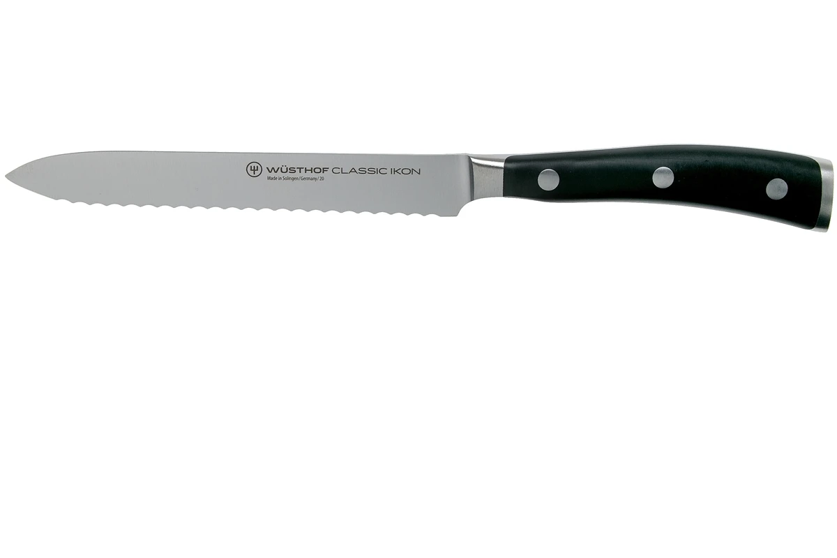 WUSTHOF CLASSIC Ikon Sausage Knife 14 Cm, 1040331614 3 WUSTHOF CLASSIC Ikon Sausage Knife 14 Cm, 1040331614