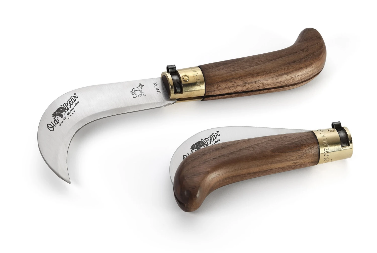 OLD BEAR® PRUNING - STAINLESS STEEL, WALNUT HANDLE L 9747/21_LN 3 OLD BEAR® PRUNING - STAINLESS STEEL, WALNUT HANDLE L 9747/21_LN