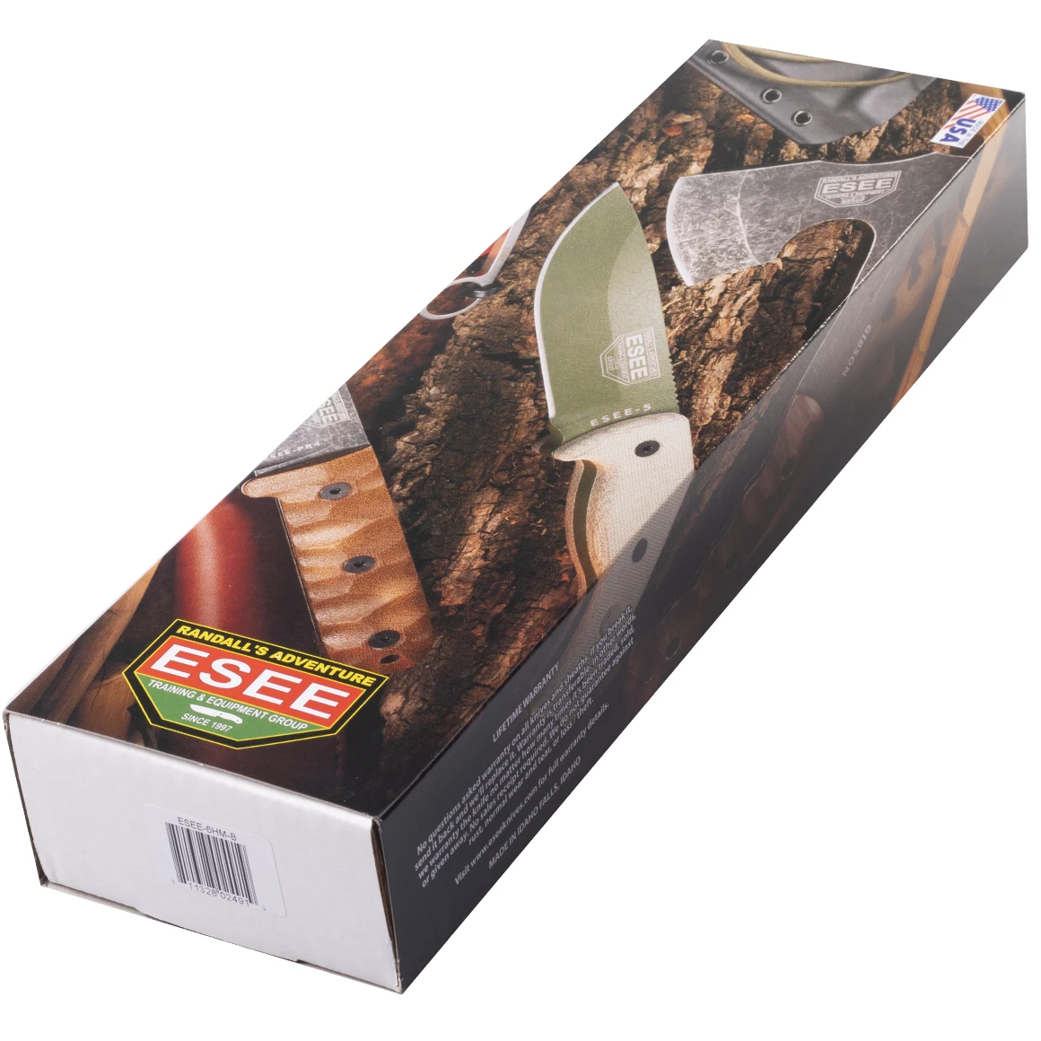 ESEE Knives ESEE-6HM-B Model 6 Bushcraft Knife Modified Handle, Leather Sheath 9 ESEE Knives ESEE-6HM-B Model 6 Bushcraft Knife Modified Handle, Leather Sheath – Bild 7
