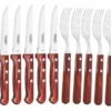 Tramontina Churrasco Jumbo 12-Piece Cutlery Set In Gift Package, Red 21198/776