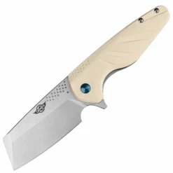Oknife Gaur (Beige) D2, Micarta, Beige