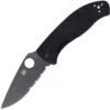 Spyderco C122GBBKPS Tenacious G-10 Black Black Blade -Bester Messer Geschäft 7a9de79cddb6ac31da5552373cefb2fa