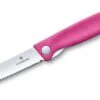 Victorinox 6.7836.F5B Swiss Classic Tomatenmesser Faltbar, Rosa