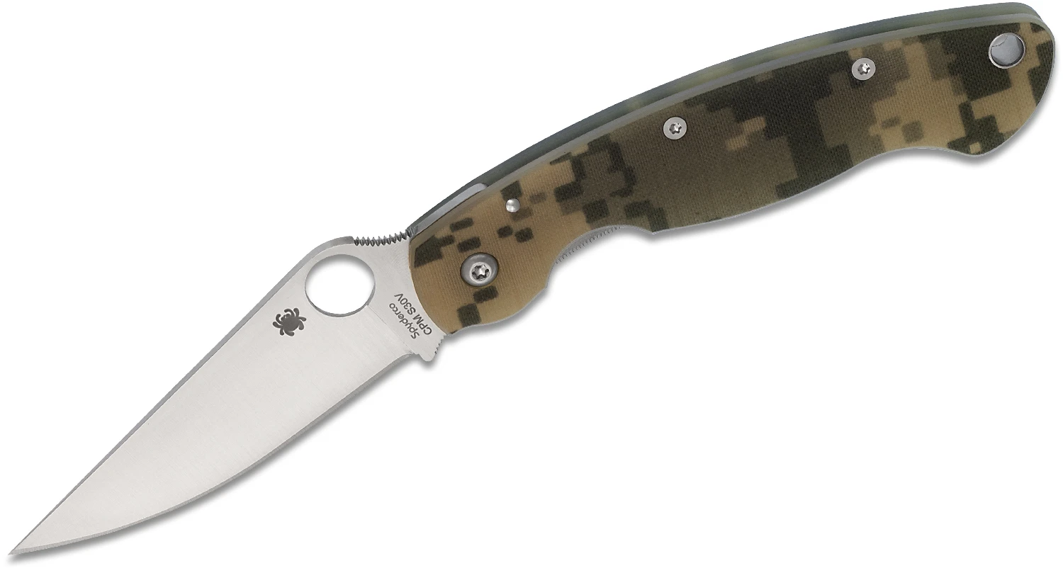 Spyderco C36GPCMO Military Model G-10 Camo 3 Spyderco C36GPCMO Military Model G-10 Camo