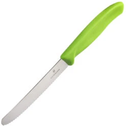 Victorinox 6.7836.L114 Tomatenmesser 11 Cm Grün -Bester Messer Geschäft 896cbd0c0ef89d5e5903ea4ab35edf08
