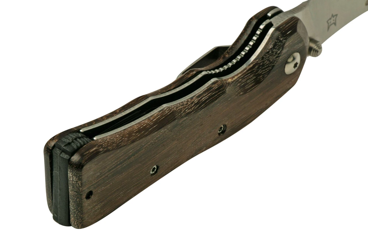 Fox Knives FOX SPORA MUSHROOM FOLDING KNIFE SANDVIK 12C27 BLADE, EUCALIPTUS HANDLE 8 Fox Knives FOX SPORA MUSHROOM FOLDING KNIFE SANDVIK 12C27 BLADE, EUCALIPTUS HANDLE – Bild 6