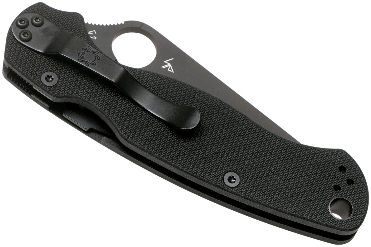 Spyderco C81GPBK2 Para Military 2 G-10 Black Black Blade 7 Spyderco C81GPBK2 Para Military 2 G-10 Black Black Blade – Bild 5