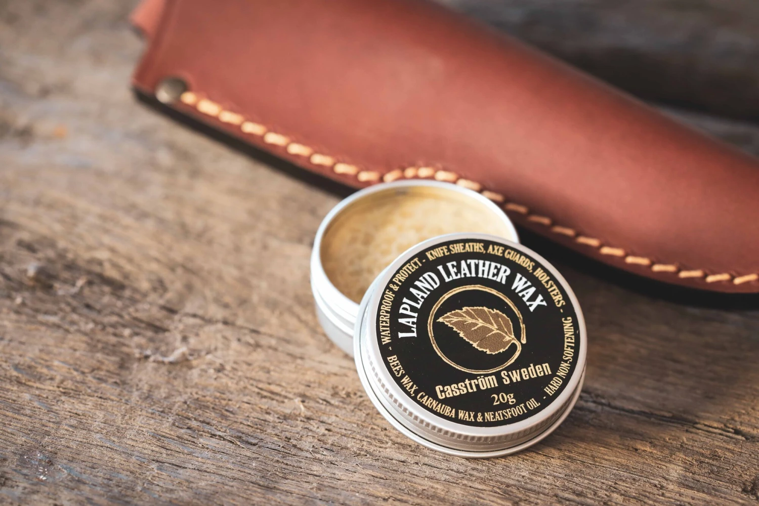 CASSTROM Lapland Leather Wax, Neutral 20g CASS-10550 5 CASSTROM Lapland Leather Wax, Neutral 20g CASS-10550 – Bild 3