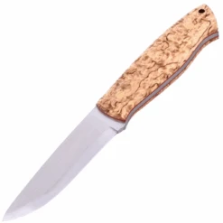 Brisa Trapper 95-curly Birch N690Co Scandi Sheath Trapper 95 BRS-078-66113-1558