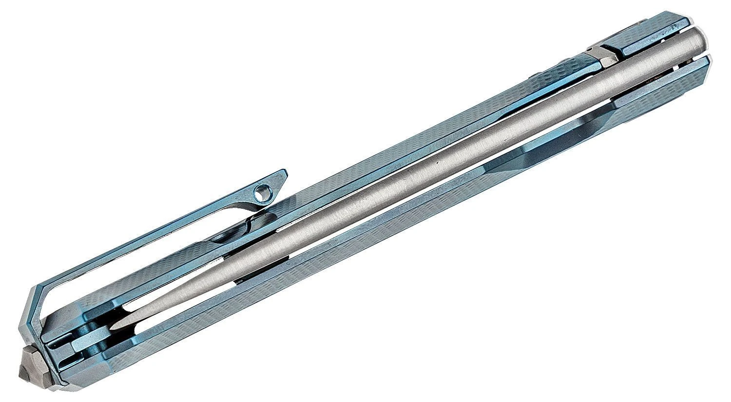 Lionsteel Myto Folding Knife M390 Blade, BLUE Titanium Handle MT01 BL 6 Lionsteel Myto Folding Knife M390 Blade, BLUE Titanium Handle MT01 BL – Bild 4