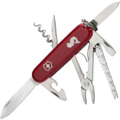 Victorinox 1.3653.72 Angler Mittelgroßes Taschenmesser Rot