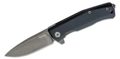 Lionsteel Myto Folding Knife OLD BLACK M390 Blade, BLACK Aluminum Handle MT01A BB