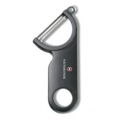 Victorinox 7.6073.3 Gebogener Kartoffel Schaber Schwarz -Bester Messer Geschäft T00002308
