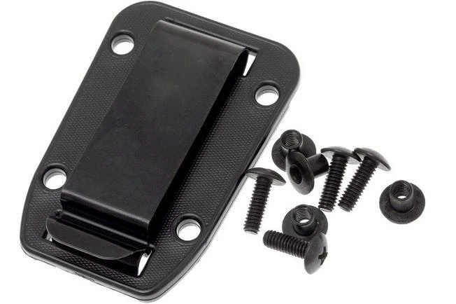 ESEE Clip Plate For Candiru Molded Sheath CAN-CLIP-BLK 3 ESEE Clip Plate For Candiru Molded Sheath CAN-CLIP-BLK