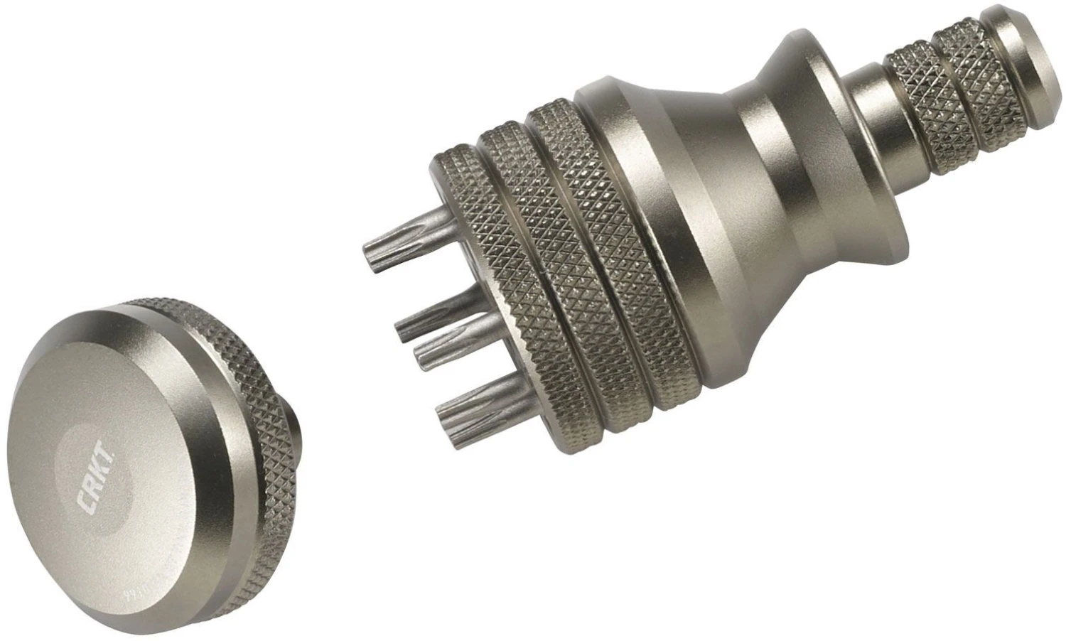 CRKT CR-9910 6 Bit Driver Tool Silver 3 CRKT CR-9910 6 Bit Driver Tool Silver