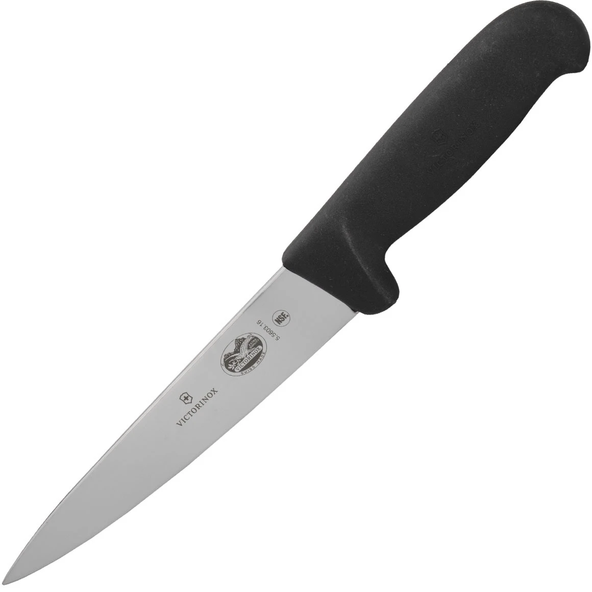 Victorinox 5.5603.16 Tranchiermesser, Griff Aus Fibrox, 16 Cm