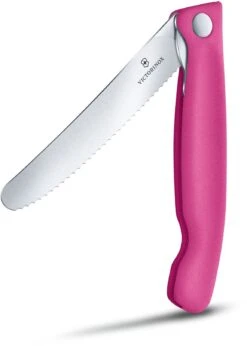 Victorinox 6.7836.F5B Swiss Classic Tomatenmesser Faltbar, Rosa -Bester Messer Geschäft b983c6b19ac5cefc6983b96b44147d98