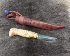 Wood Jewel Curly Birch Knife 7,7 WJ23VISA