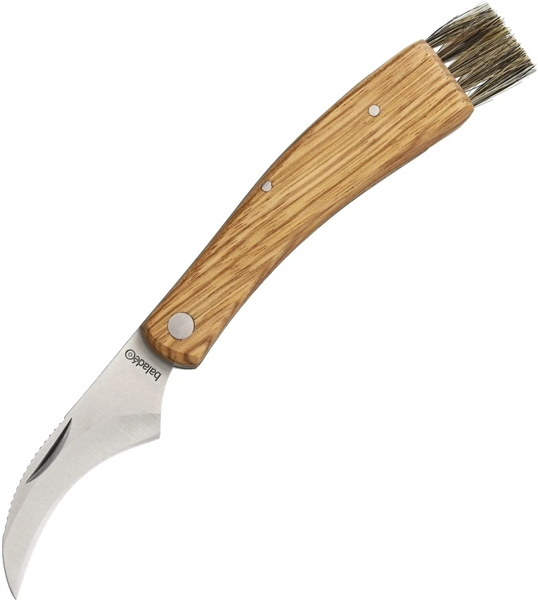 Baladeo BALECO029 Mushroom Knife Zebra Wood 3 Baladeo BALECO029 Mushroom Knife Zebra Wood