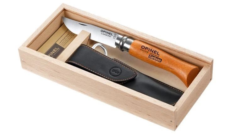 Opinel 815 N08 Animalia Oak Collection 6 St. Griff Aus Eichenholz 10 Opinel 815 N08 Animalia Oak Collection 6 St. Griff Aus Eichenholz – Bild 8