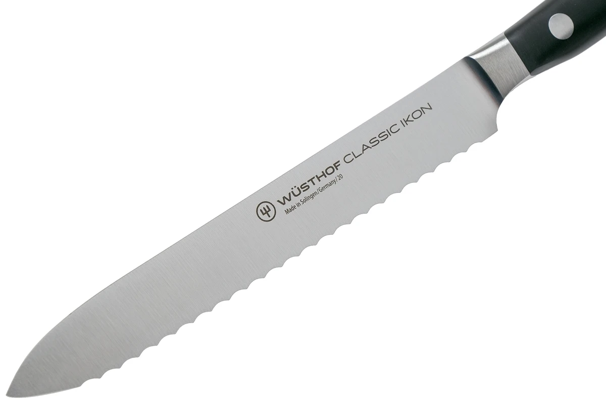 WUSTHOF CLASSIC Ikon Sausage Knife 14 Cm, 1040331614 5 WUSTHOF CLASSIC Ikon Sausage Knife 14 Cm, 1040331614 – Bild 3