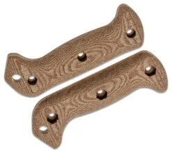 KA-BAR KB-BK77HNDL Becker Brown Micarta Hendle Set Für LG Beckers