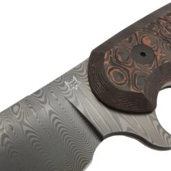 Fox Knives Eastwood Tiger Fixed FX-106 DCF Luxury GUDY VAN POPPEL Design – Damasteel/FAT Carbon -Bester Messer Geschäft d7a5c9f018aef493fce5edd294c82f6a