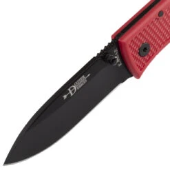 KA-BAR Dozier Foding Hunter Red Handle, Black Blade 4062RD -Bester Messer Geschäft e22c33f769bb40349630d350242dd568