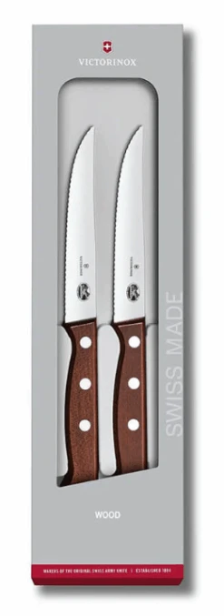 VICTORINOX Steak & Pizza Knife 2-pcs. Set, 12cm 5.1230.12G 5 VICTORINOX Steak & Pizza Knife 2-pcs. Set, 12cm 5.1230.12G -Bester Messer Geschäft e904dba90344e9c2c3e822678e460a00