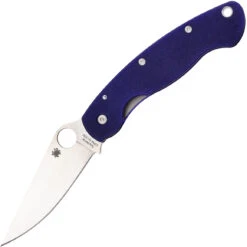 Spyderco C36GPDBL Military Model G-10 Dark Blue