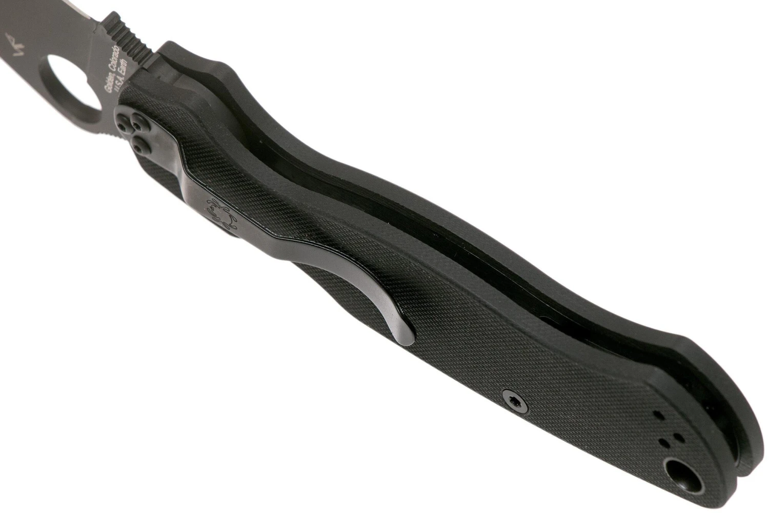 Spyderco C81GPBK2 Para Military 2 G-10 Black Black Blade 9 Spyderco C81GPBK2 Para Military 2 G-10 Black Black Blade – Bild 7