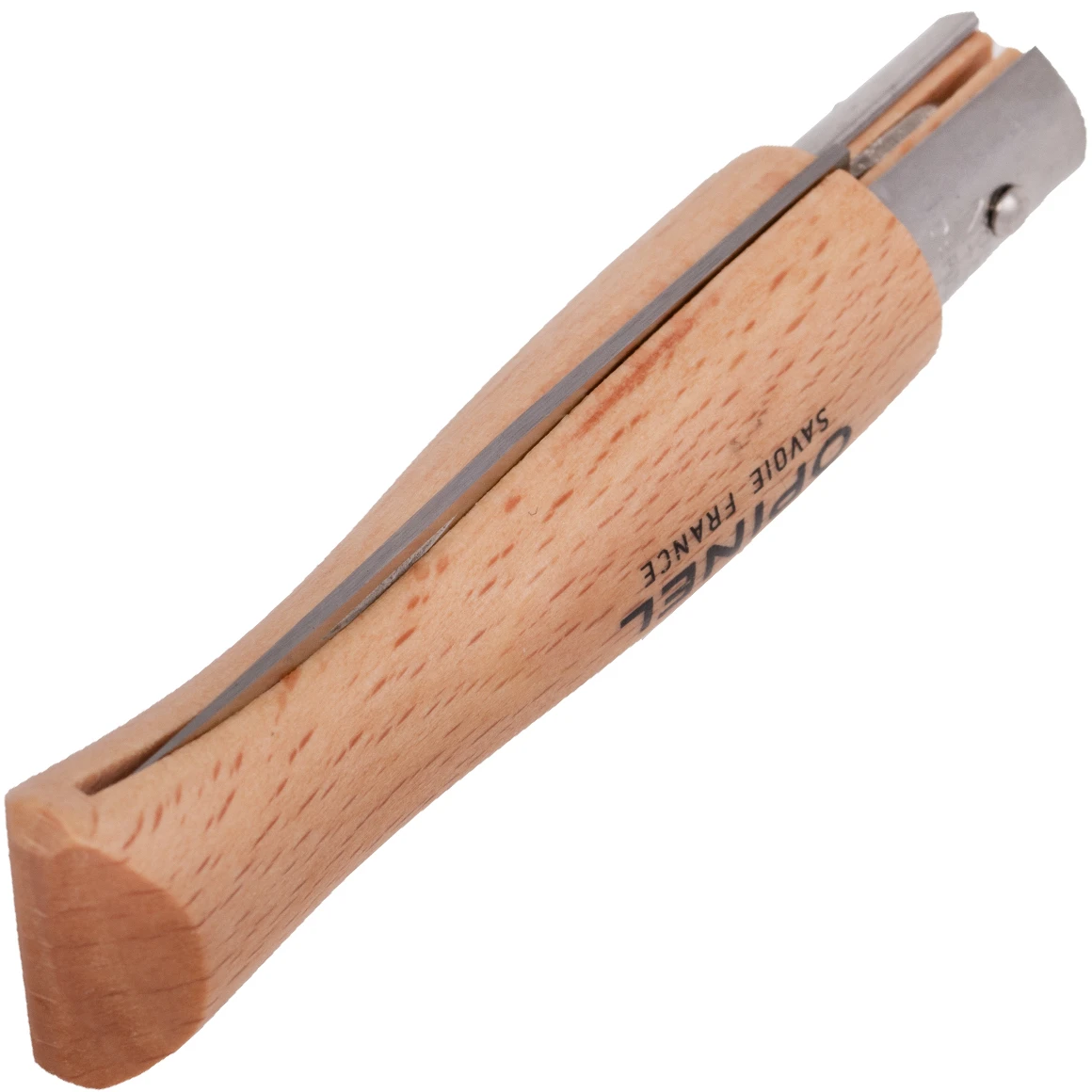 Opinel 123080 N08 Inox Griff Aus Buchenholz 6 Opinel 123080 N08 Inox Griff Aus Buchenholz – Bild 4