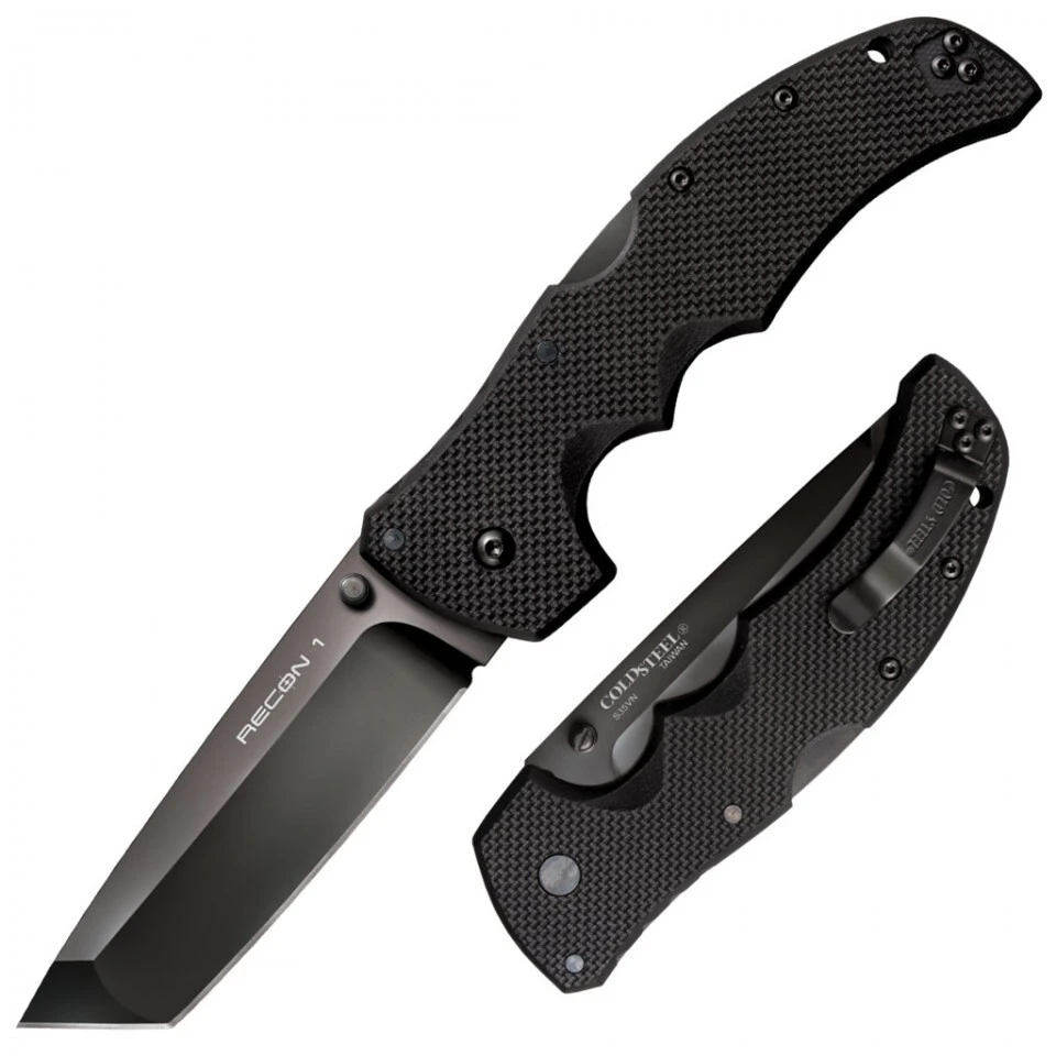 Cold Steel 27BT Recon I Tanto Plain Edge Griff Aus G10 3 Cold Steel 27BT Recon I Tanto Plain Edge Griff Aus G10